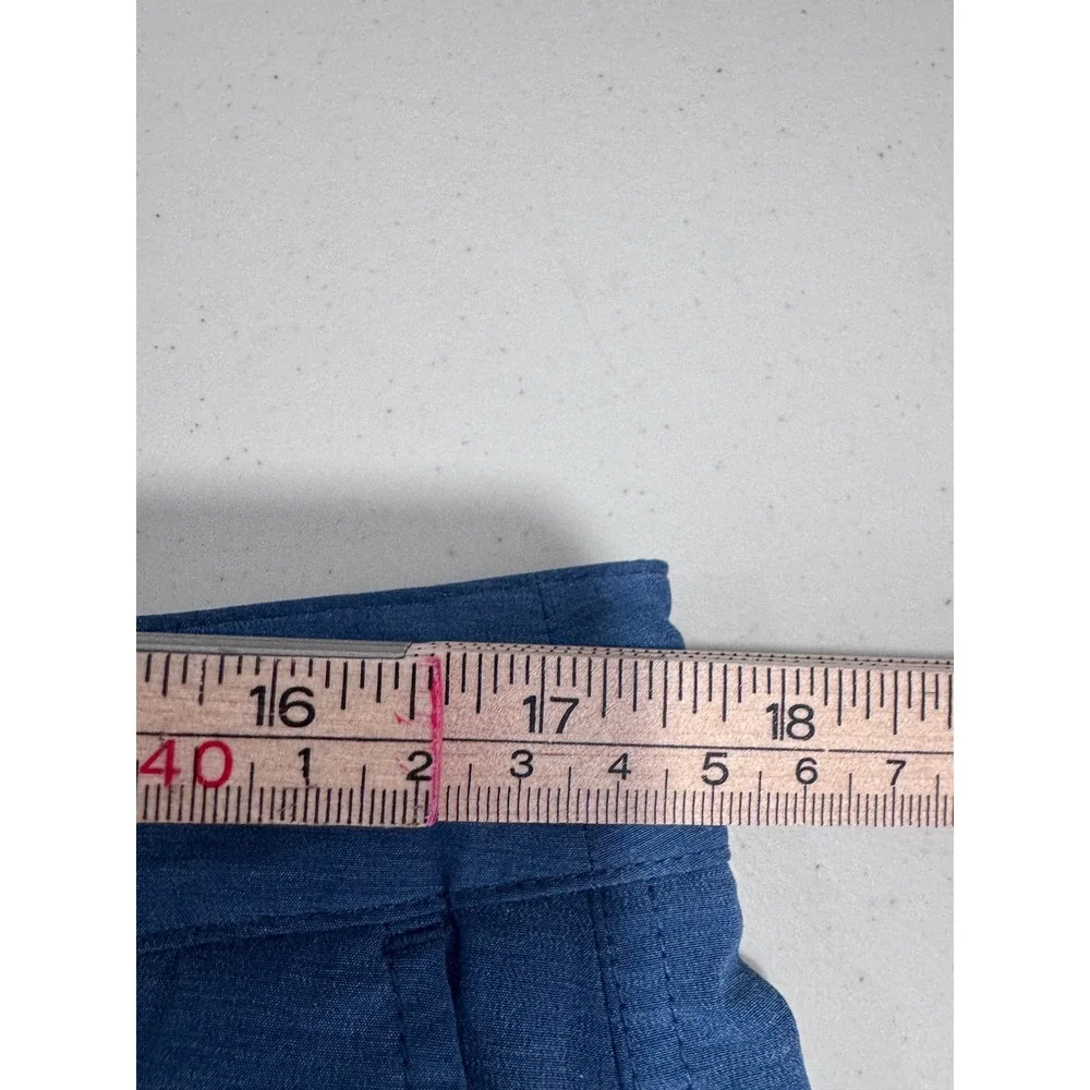Faherty Men Blue All Day Short Hybrid Stretch Size 36